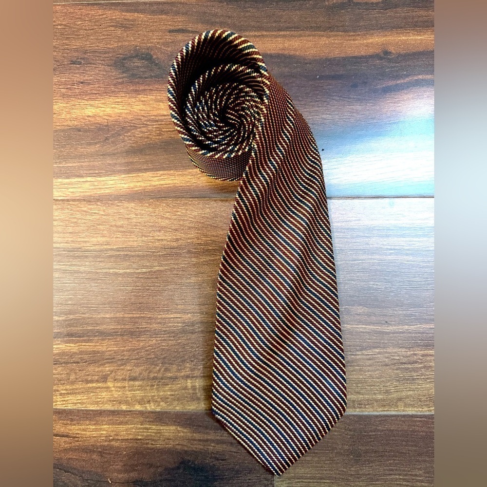 BROOKS BROTHERS Vintage Silk Striped Necktie